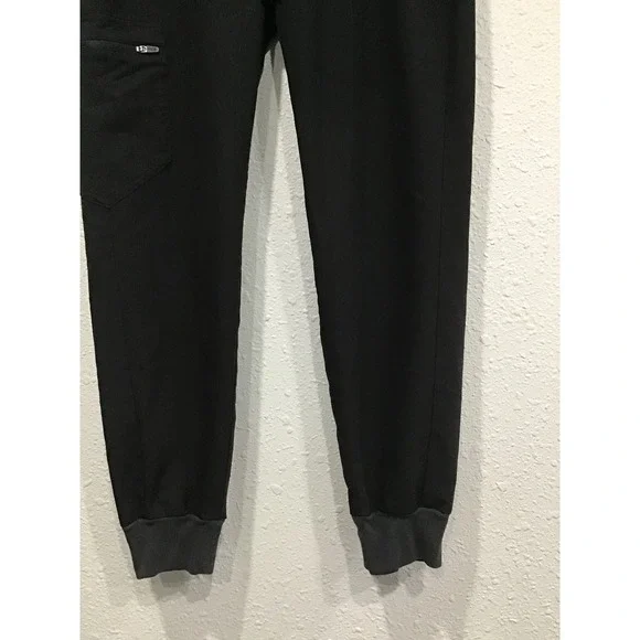 FIGS Women's Zamora Jogger Scrub Pants Black Size S/P Medical Nursing Vet Doctor - Picture 3 of 7